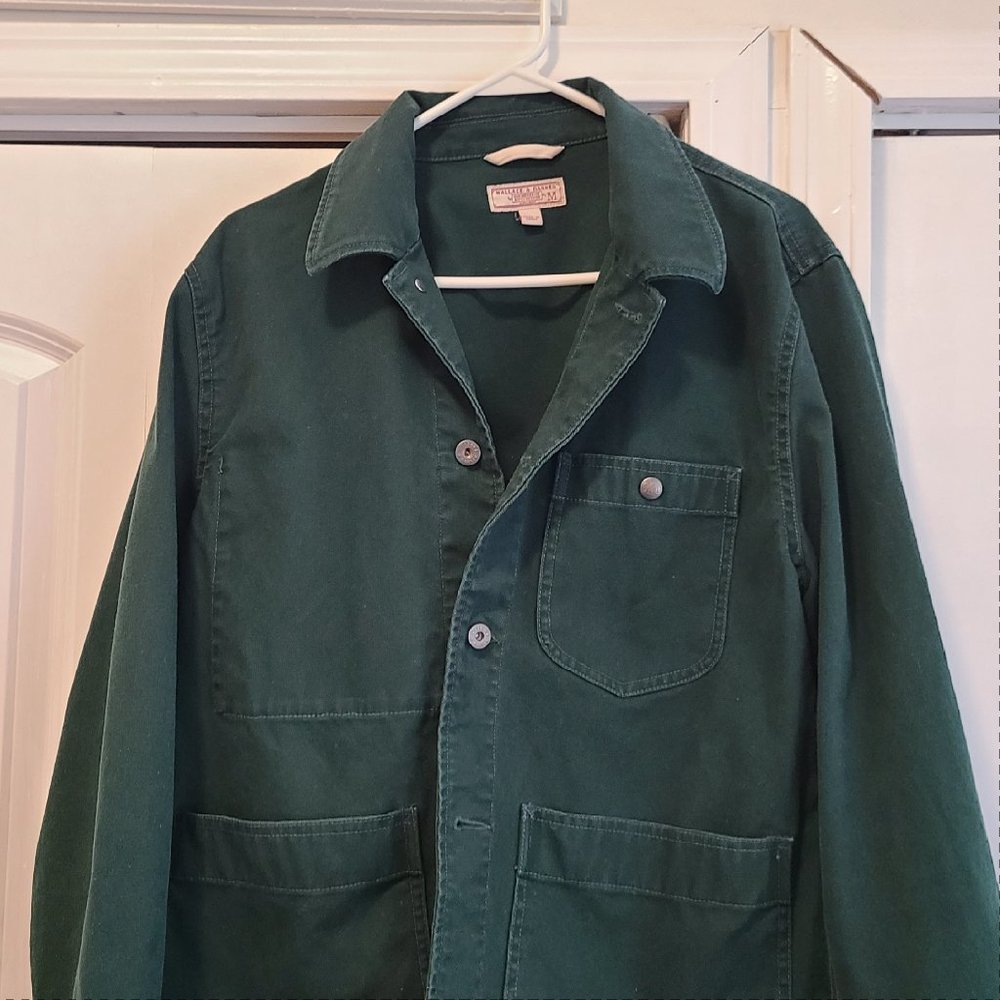 Wallace & Barnes duck canvas utility chore jacket